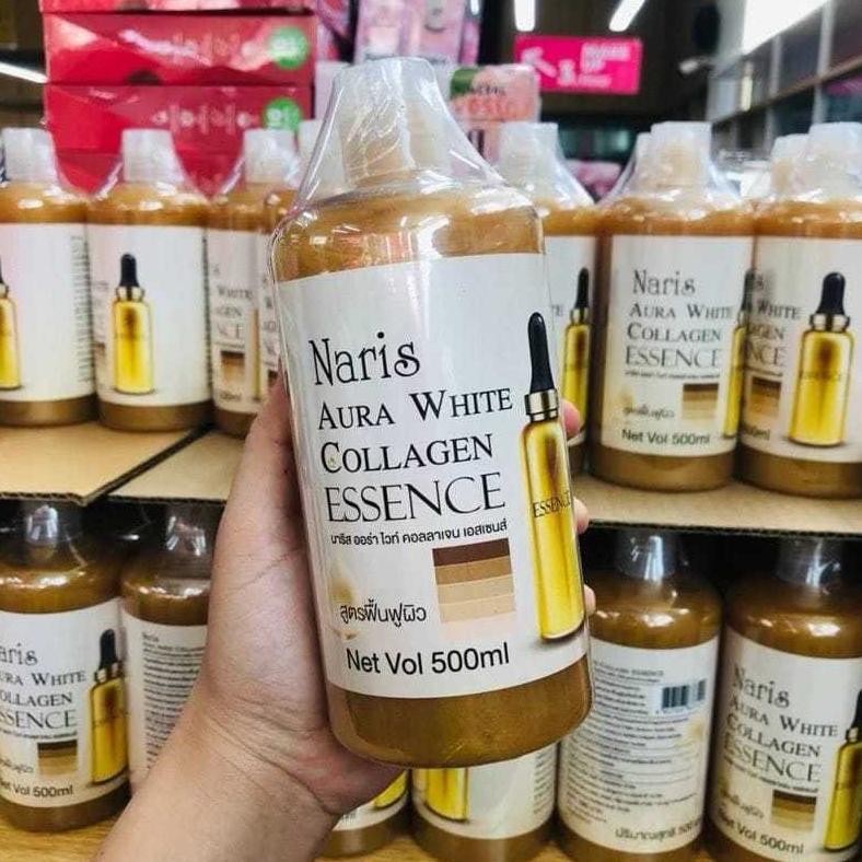 Ready Stock Naris Aura White Collagen Essence Original Naris Ori Thailand Ready