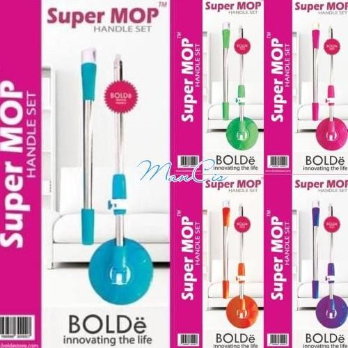 Tongkat Pel Supermop Bolde / Handle Set Bolde / Alat Pel Termurah