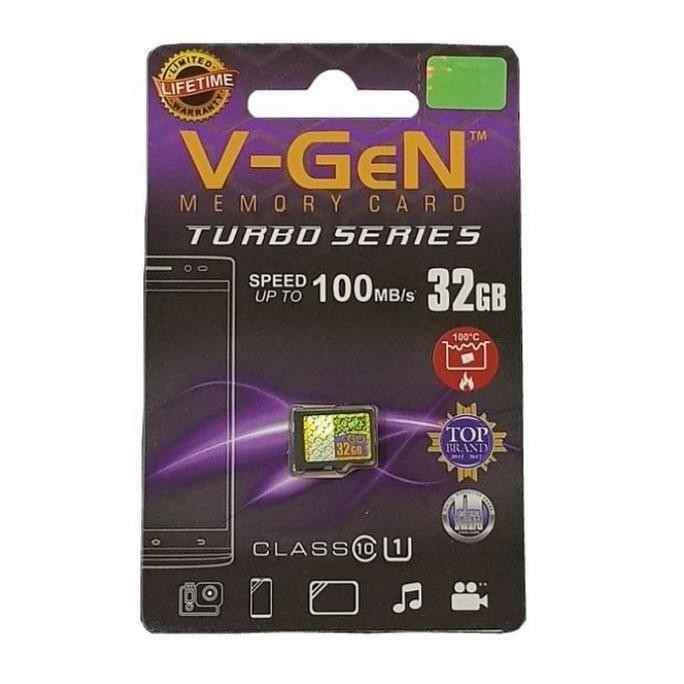 Memory V Gen 32Gb Class 10 Original Microsd New Stok