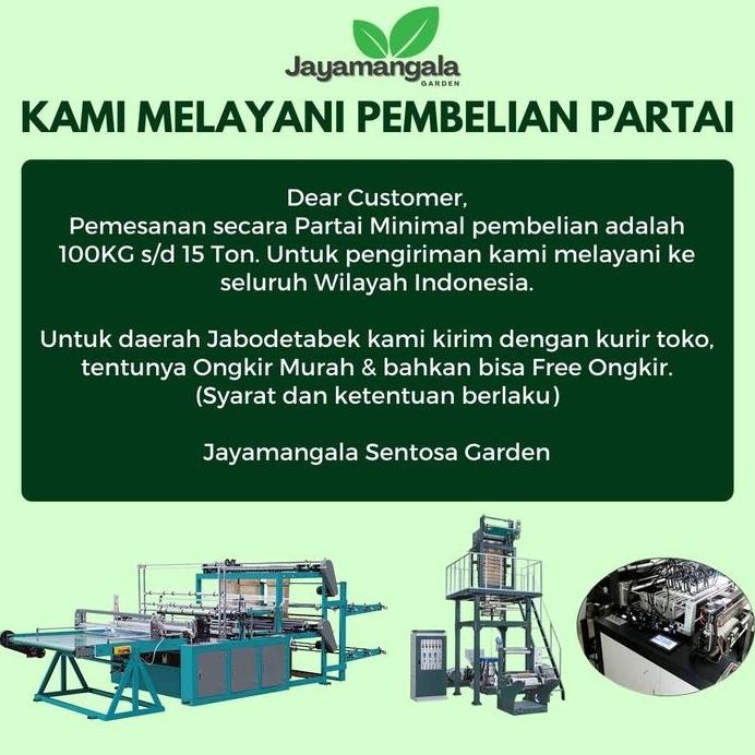 fresh Polybag Tanaman Jayamangala 1 KG Plastik Polibag Tebal 10x10 20x20 30x30 35x35 40x40 Besar Kec