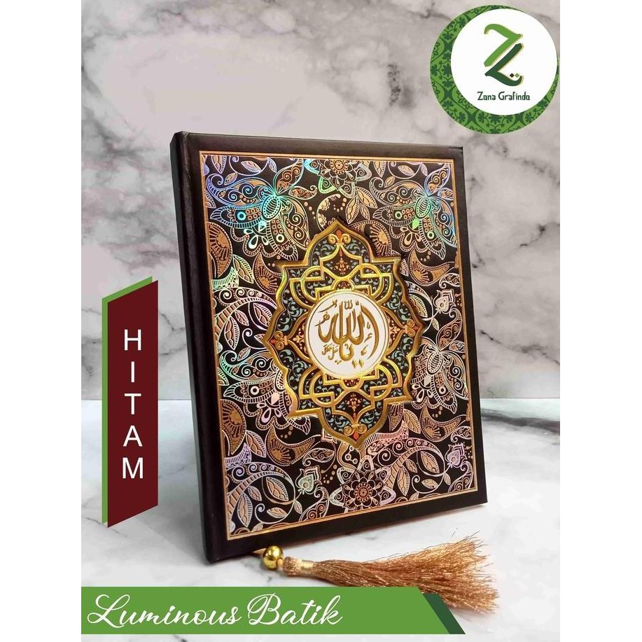 new Cetak Buku Yasin Hardcover Ekslusif"Luminous Batik"224 Hal. Artpaper