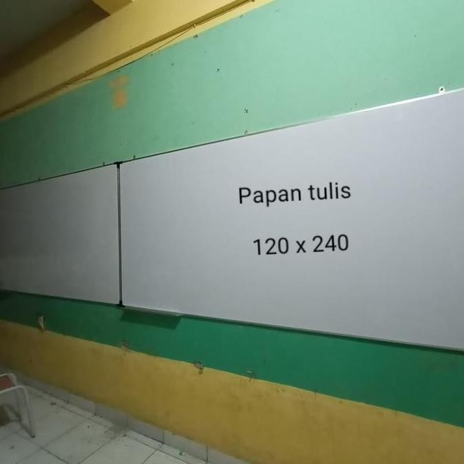 

TERBARU - whiteboard Besar 120 x 240 cm nonmagnet