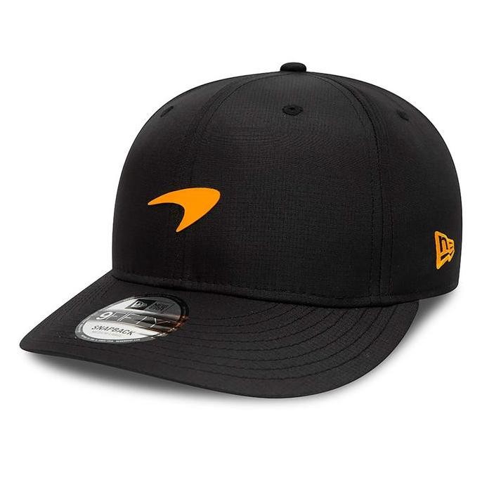 McLaren F1 Racing Black 9FIFTY Snapback Cap. Topi Unisex