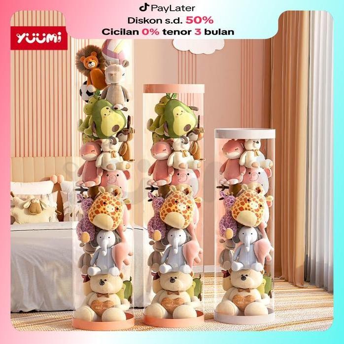 

Terlaris Yuumi Boneka Tempat Penyimpanan / Lucu Bayi Mainan Storage Box - Menghadiahkan Strip Lampu Dan Roda-Berlaku Untuk Miniso Anak Doll