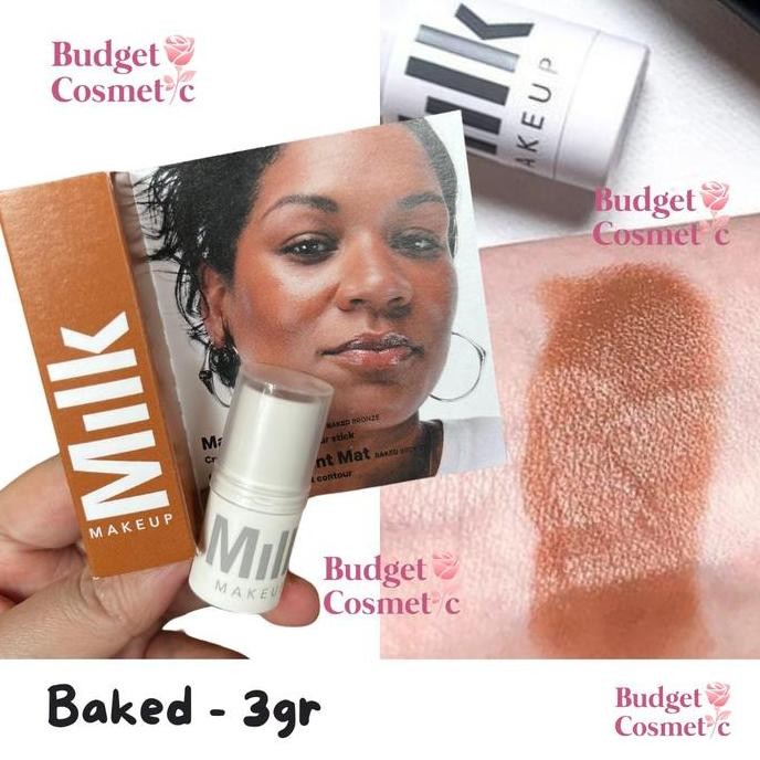 TERMURAH - bronzer MILK MAKEUP MATTE BRONZER CREAM STICK BAKED CONTOUR KUSH