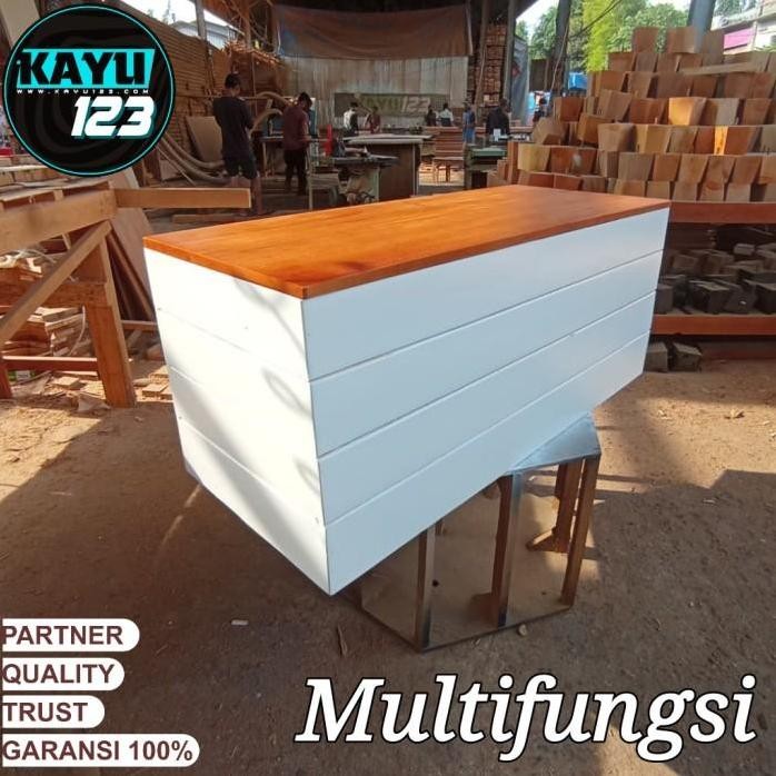 

Terlaris Wooden Crate 50-90X40X40 Cm Kotak Kayu Storage Box Kayu Serbaguna