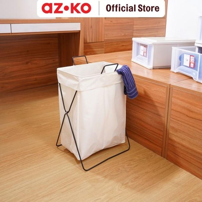 

Terlaris Azko Stora Keranjang Laundry X Shape - Putih