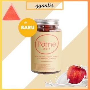 Pome Gummy Supplement Pome ACY 1 Botol Cuka Apel Dengan Rasa Yoghurt