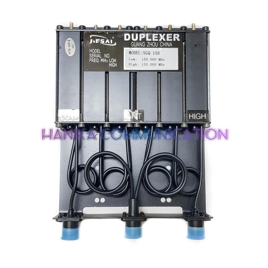 Sale Unier Sgq-150 Duplexer Vhf 155-160Mhz Ori Baru Repeater Radio Rig