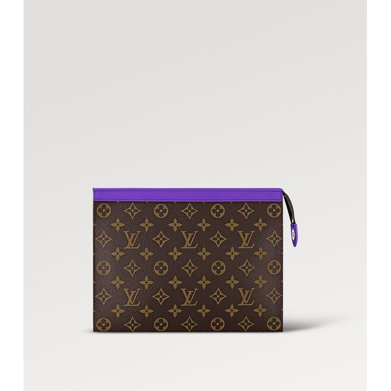 LOUIS VUITTON - LV Pochette Voyage MM - Violett - Tas Pouch Clutch Original Product