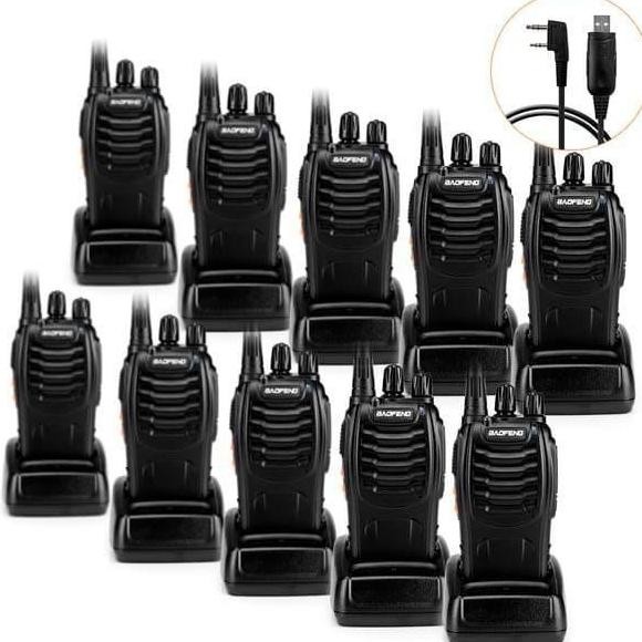 Grosir Ht Baofeng 888S Handy Talky Walkie Talkie Jarak Jauh 5Km