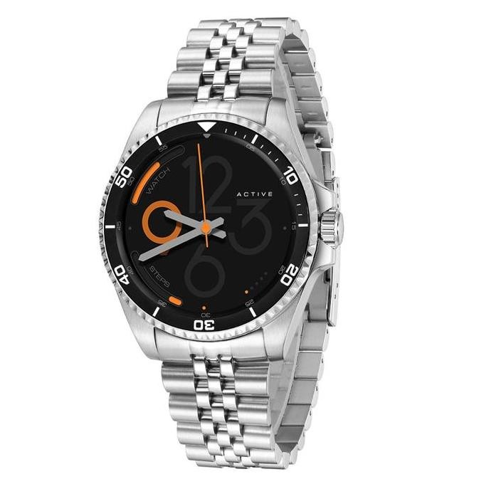 TERMURAH - Smartwatch Parlent Crown Steel