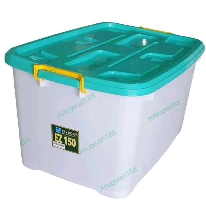 

Terlaris Container Ezy Box 150 Liter Merk Vindo / Kotak Penyimpanan Multi Storage Box Plastik