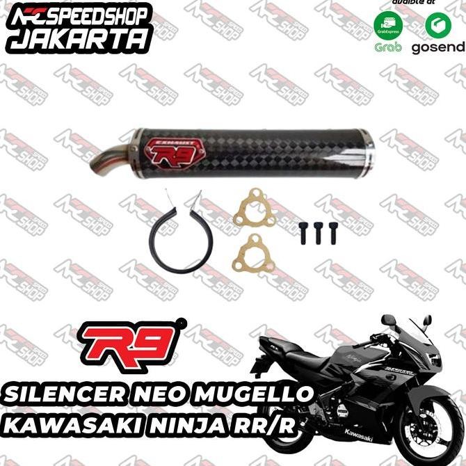 SILENCER Knalpot R9 Neo Mugello Ninja RR/R - Silencer only