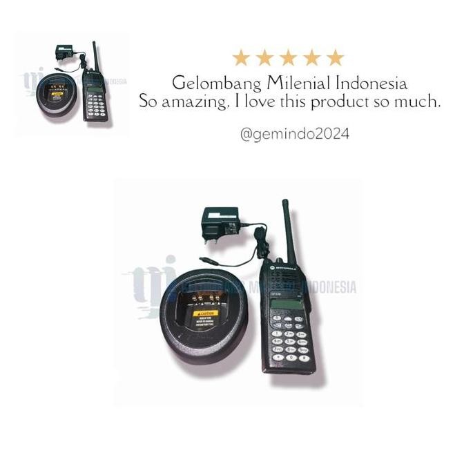 Murah Ht Motorola Gp338 Gp 338 Vhf Second