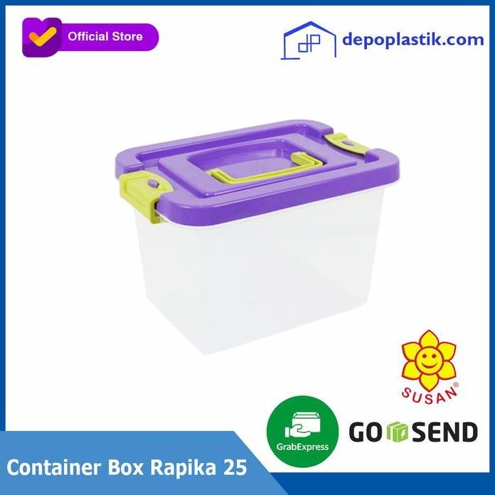 

Terlaris Container Box Rapika 25 / Kotak Penyimpanan / Kontainer Wadah Kue