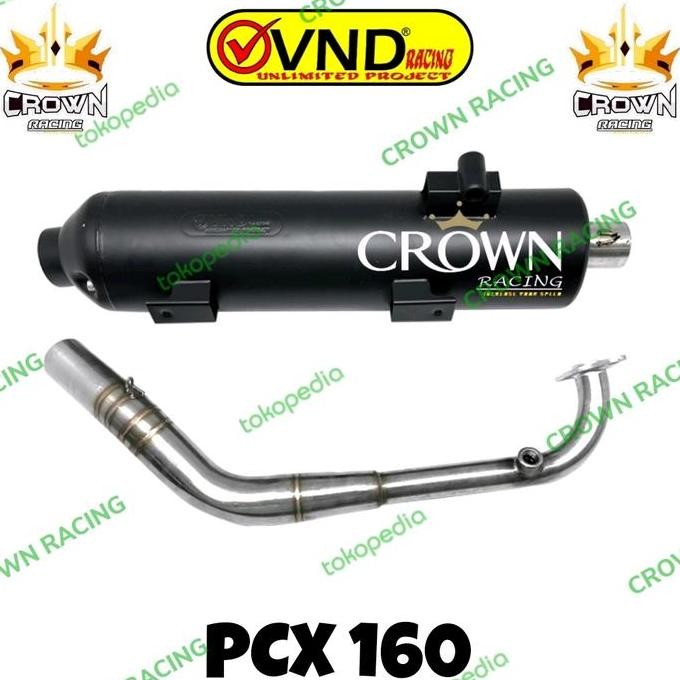 Knalpot Tsuki Standard Racing VND AK 777 All New PCX 160 Motor Motorcycle