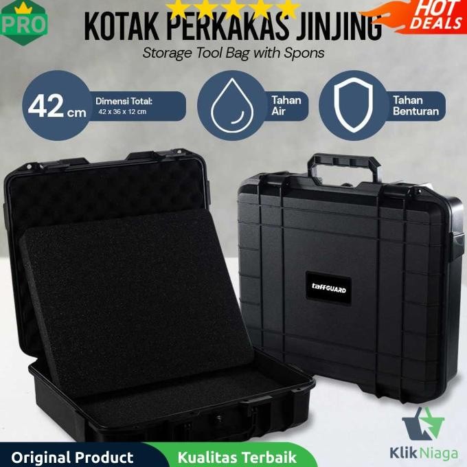 

Terlaris Kotak Perkakas Jinjing Storage Tool Box Bag With Sponge - Taffguard