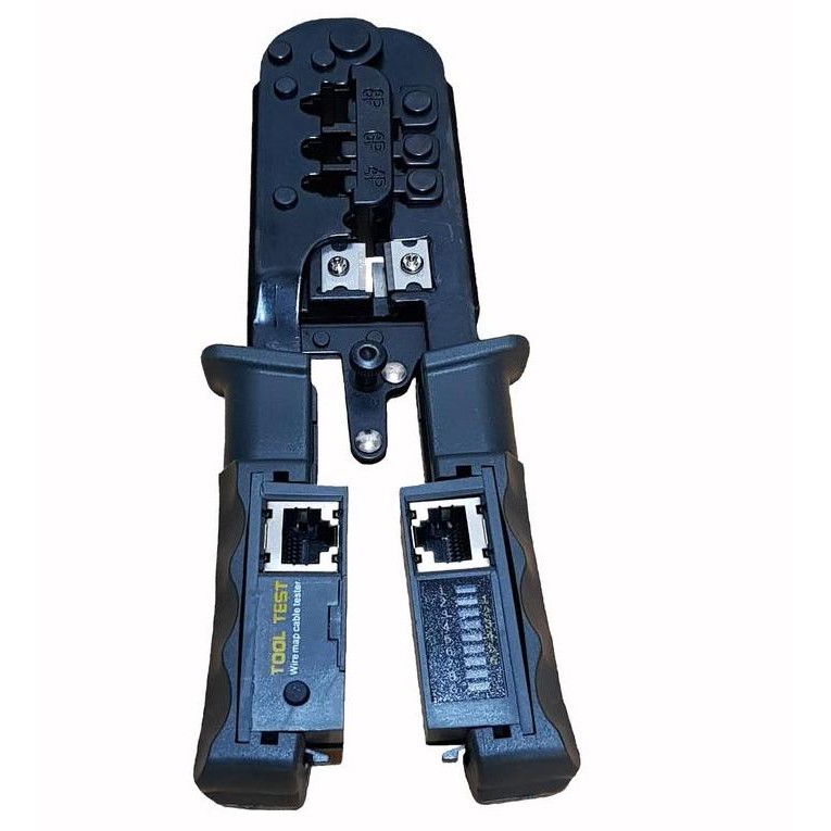 Tang / Crimping Tools RJ45 + Kabel Lan Tester
