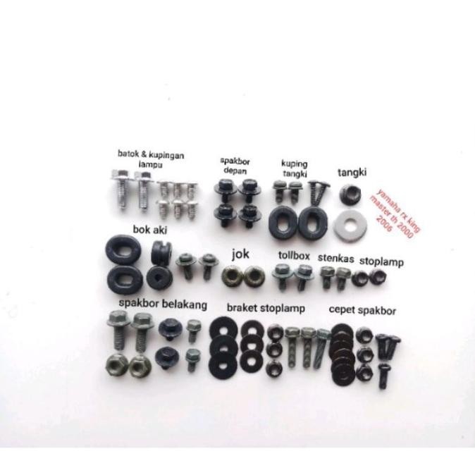 [Expert] baut full body yamaha rx king)baut full set body rx king thn2000-2006