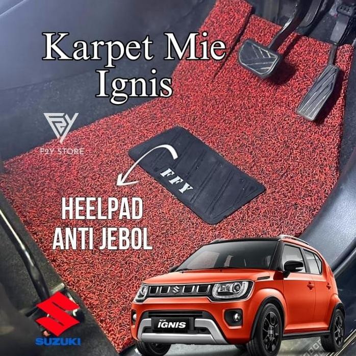 

Terlaris Karpet Mobil Mie Bihun Suzuki Ignis Full Set Bagasi
