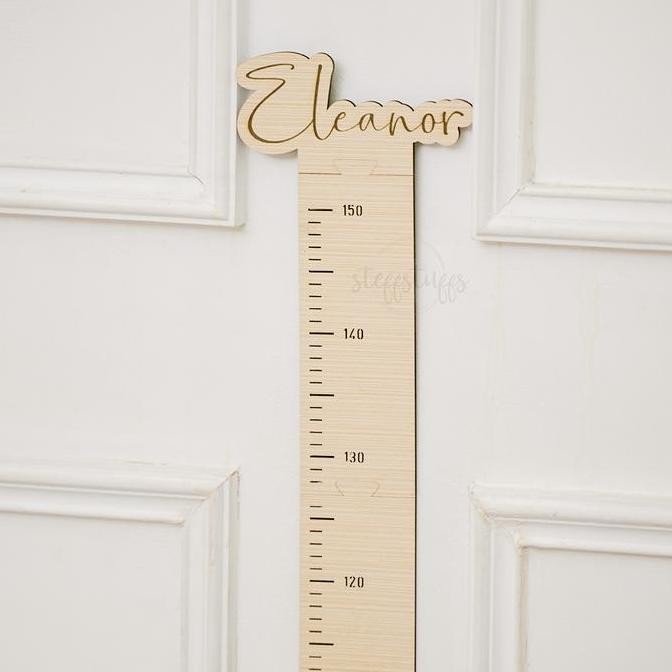 

TERBARU - GROWTH CHART | Pengukur Tinggi Anak Dinding Wall Ruler Penggaris Kayu