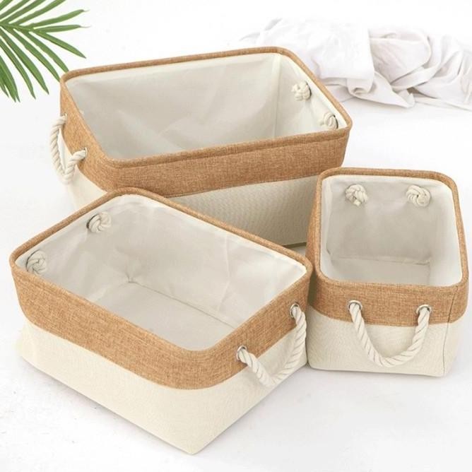 

Terlaris Storage Box Keranjang Lipat Multifungsi Organizer Mini Basket Kotak Penyimpanan/Desktop Storage Box Lipat Penyelenggara Lemari Pakaian