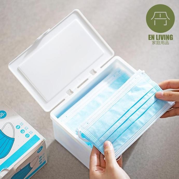 

Terlaris En Living Mask Storage Box Small / Kotak Serbaguna / Box Multifungsi
