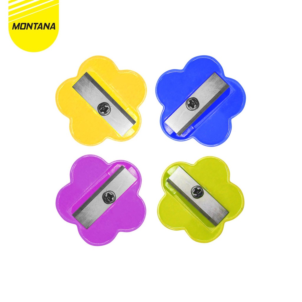 

MONTANA RAUTAN PERAUT PENSIL 24 PCS PENCIL SHARPENER SERUTAN TSB-24