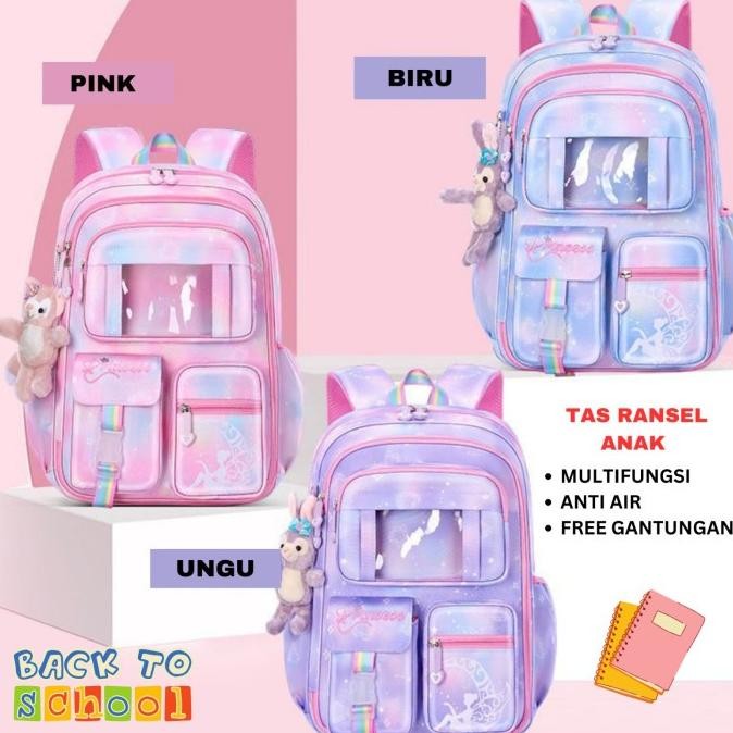 Tas Sekolah Tas Ransel Anak Perempuan Sd Smp Sma Anti Air Gercep