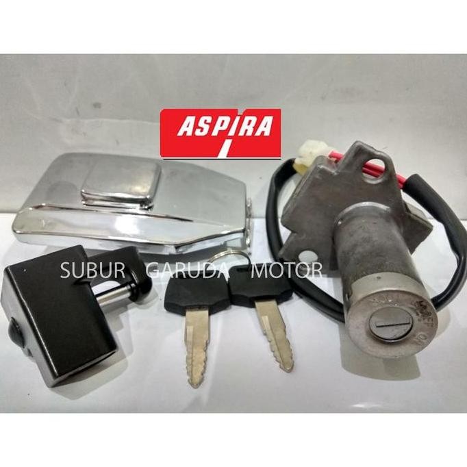 KUNCI KONTAK GL PRO NEOTECH SET DENGAN JOK TUTUP BENSIN MERK ASPIRA