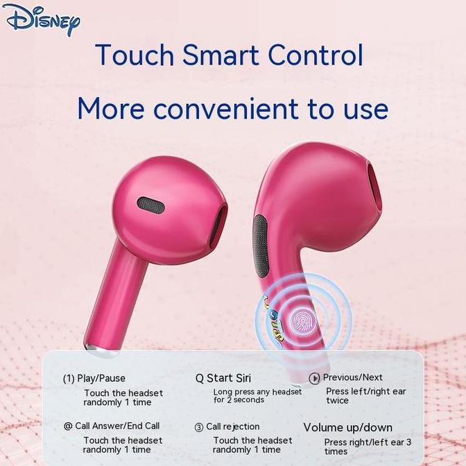 Headset Bluetooth Tws Disney Murah
