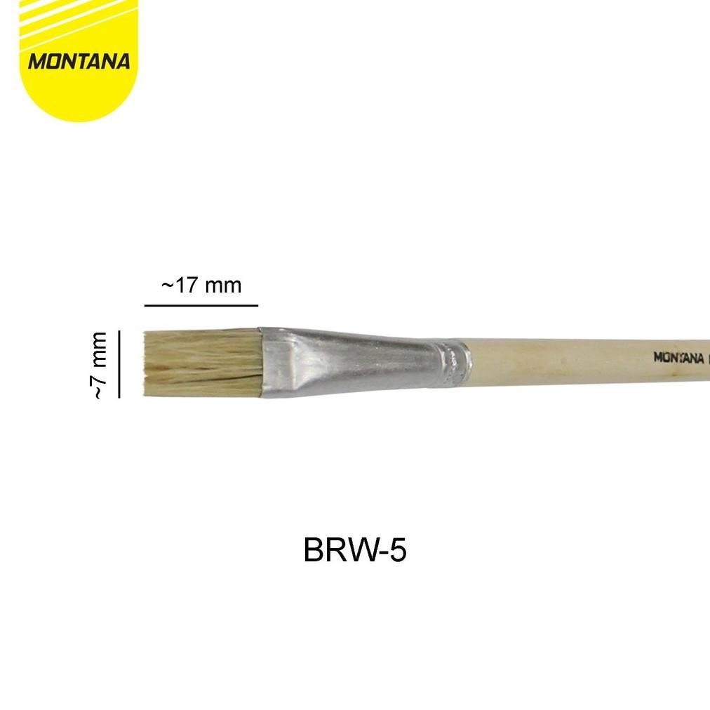 

MONTANA BRUSH KUAS CAT AIR LUKIS 31.8 CM WATERCOLOR BRUSH ACRYLIC NYLON BRW-2/RETAIL