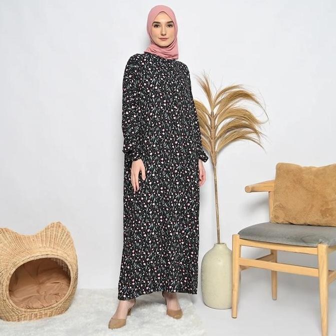 Baju Tidur Daster Gamis Dewasa Rayon Bali Habel Original