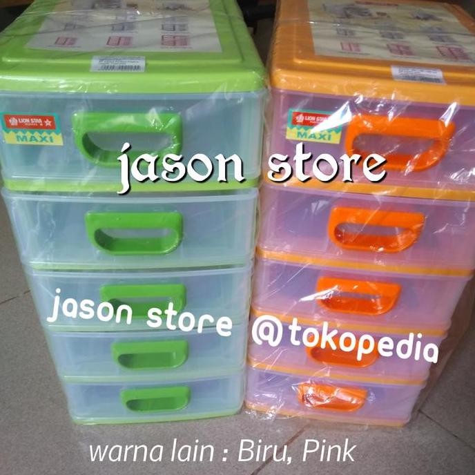 

Terlaris Laci Estima Maxi Lion Star Susun 5/Container Laci Estima Maxi Ec-35