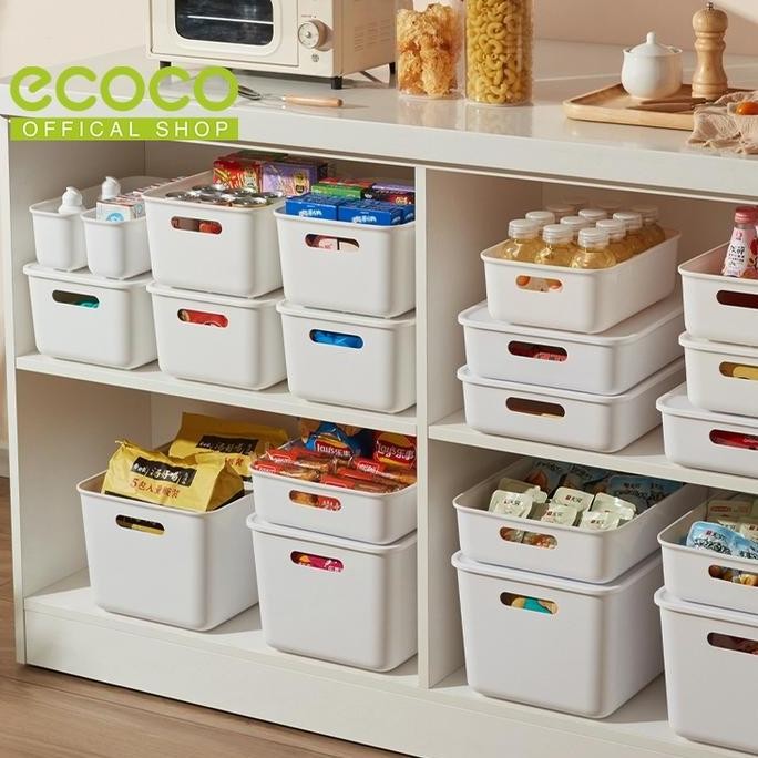 

Terlaris Ecoco Organizer Box Small [20X28X10 Cm] - Box Penyimpanan Ada Pegangan Kuat Design Modern