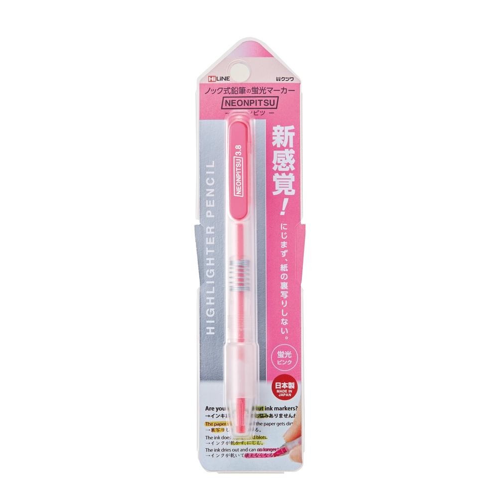 

Kutsuwa Neonpitsu Knock Highlighter Pencil Fluorescent Neon Colors