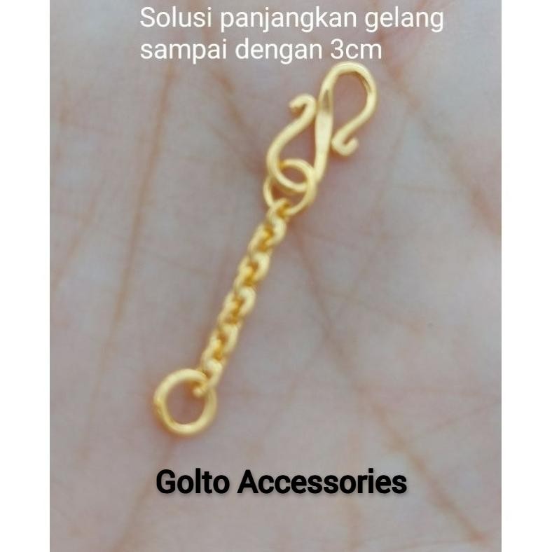 sfI Extension Gelang & kalung Emas Muda AST