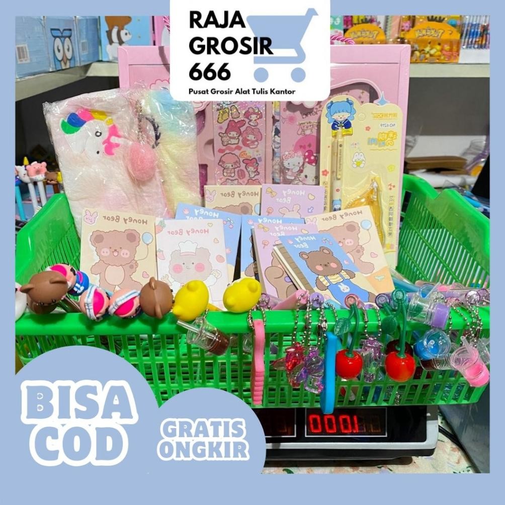 

Paket alat tulis 1000 gram premium isi pulpen paket ALAT TULIS PILIH SEPUASNYA TANPA BATAS paket usaha reseller premium