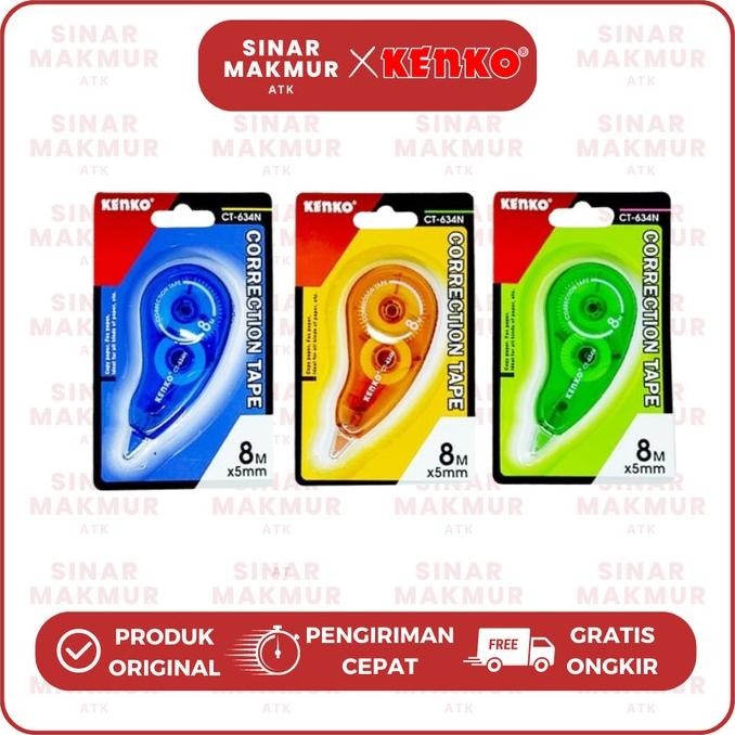 

Correction Tape/ Tipex Kertas CT-634N Kenko (LSN)