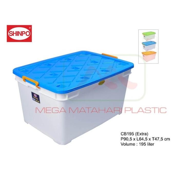 

Terlaris Container Box Extra 126 Cb195 Shinpo (Dengan Roda)