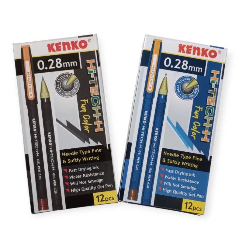 

[1PACK] Pulpen Hitec-H Kenko 0.28 Fun Color