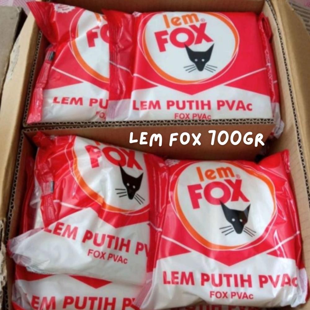 

lem fox PVAC merah berat 700 gram AST