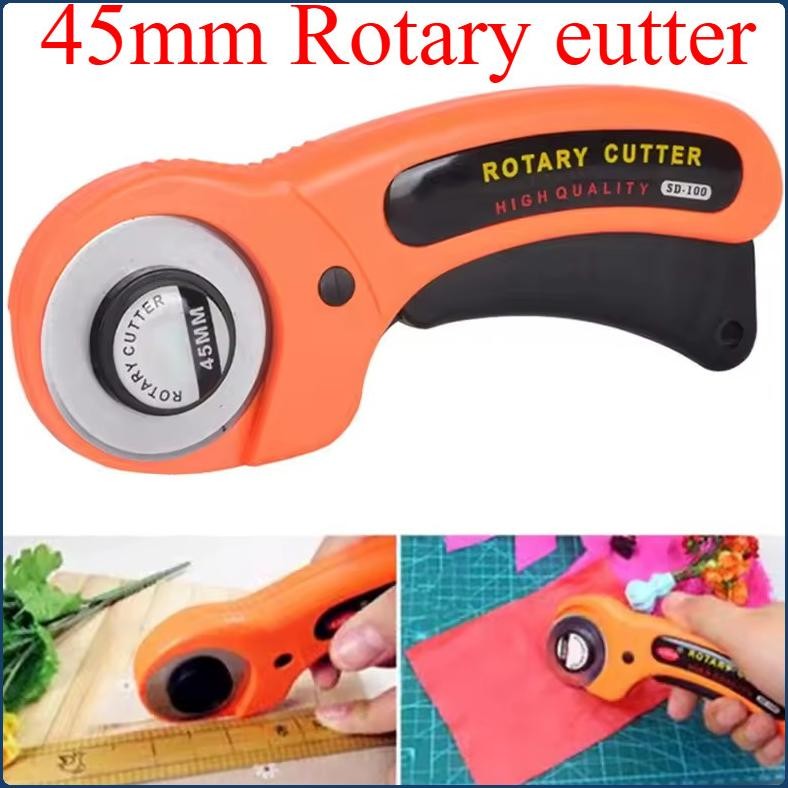 

Fabric Cutter/ Rotary Cutter/ Alat Pemotong Profesional 45mm AST