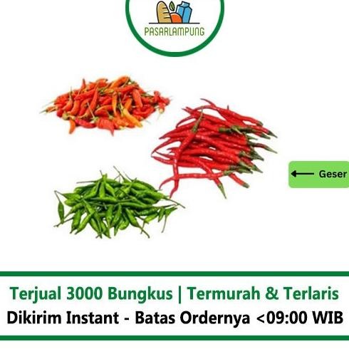 

Cabe Merah Caplak Rawit Perbungkus 100 Gram Pasar Lampung