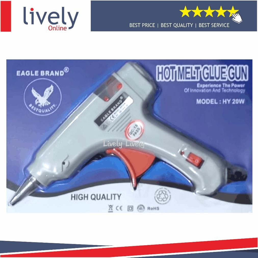

Lem Tembak Kecil Glue Gun Eagle 20 watt AST
