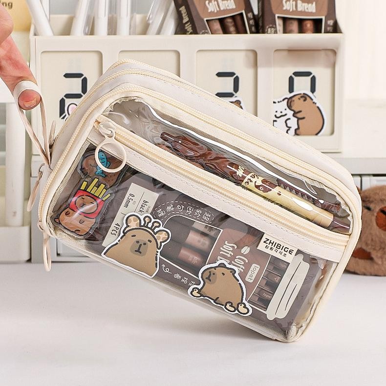

Kotak Pensil Kapasitas Besar Kotak Pensil Multifungsi Tempat Pensil Berkapasitas Besar Pencil Case AST