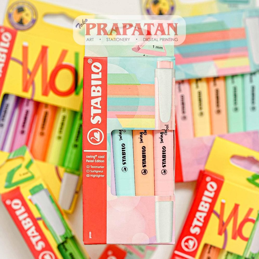 

Stabilo Swing Cool Highlighter Set | Penanda Warna