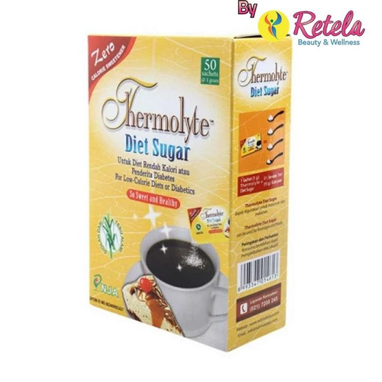 

THERMOLYTE DIET SUGAR 1 BOX ISI 50 SACHET