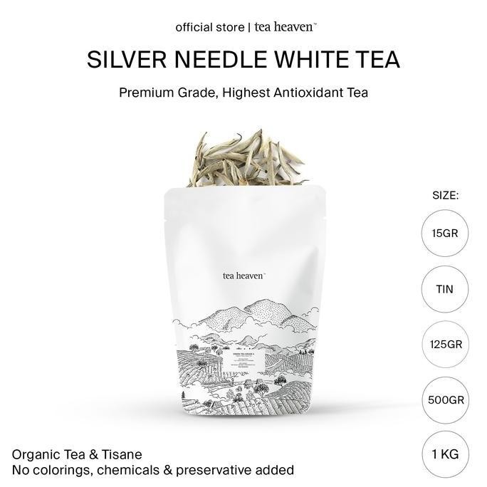 

WHITE TEA TEH PUTIH ORGANIK PREMIUM PURE ORGANIC SILVER NEEDLE ORIGINAL DAN TERPERCAYA